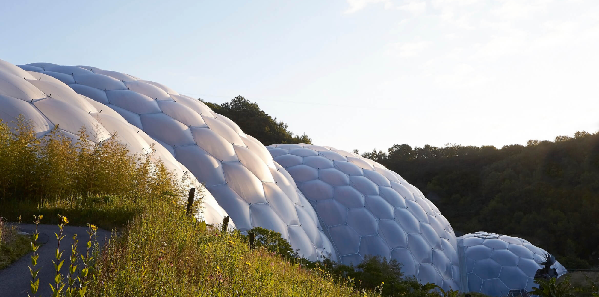 Photo of iconic domes at Eden Project