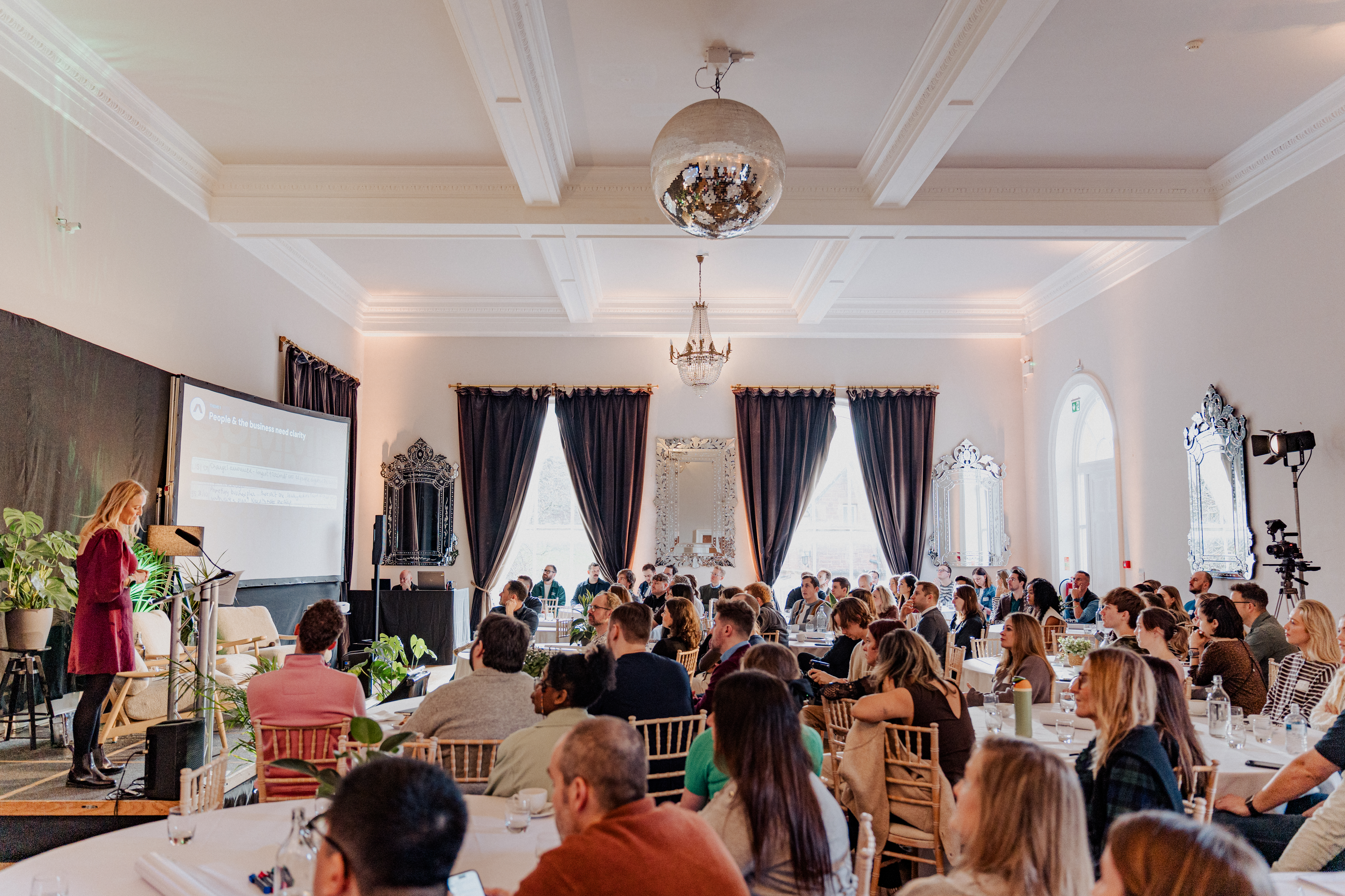 A photo of the Swanky Summit at Exeter Castle